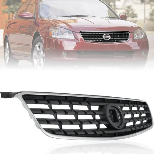 Vista 12 de CarPartsDepot Parrilla compatible con Nissan Altima (1995-1997 Altima de 4 puertas)