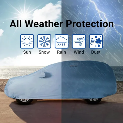 Vista 140 de iCarCover Funda de automóvil personalizada de alta calidad para Mazda 1200 1970, resistente, impermeable, para todo tipo de clima, lluvia, nieve