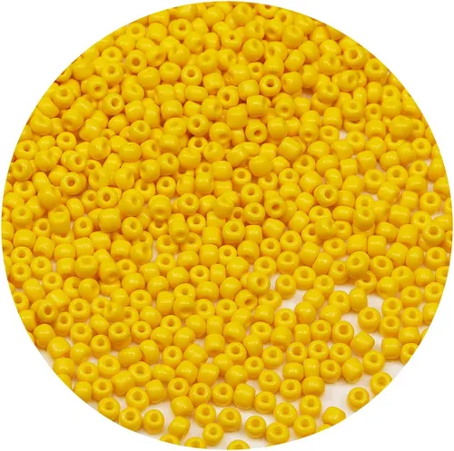 Vista 22 de Bala&Fillic Cuentas de semillas de color perla azul claro opaco de 0.157 in, aproximadamente 1200 piezas/3.53 oz en bolsa, 6/0 cuentas de vidrio