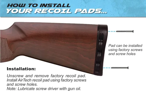 Vista 3 de LimbSaver AirTech - Almohadilla de retroceso de ajuste preciso para culatas de madera