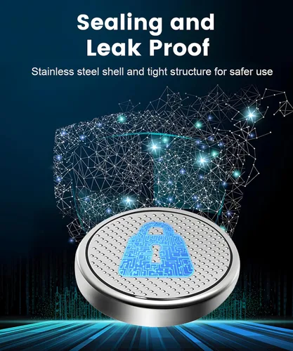 Vista 6 de YKM Paquete de 5 baterías de litio CR1225 BR1225 3V CR 1225 para termómetro