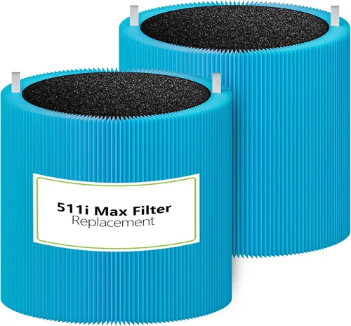 Vista 10 de Blue Pure Mini Max AllergenBlock Replacement Filter Compatible with Blue Pure Mini Max Air Purifier, 2-in-1 H13 True HEPA and Activated Carbon Filter