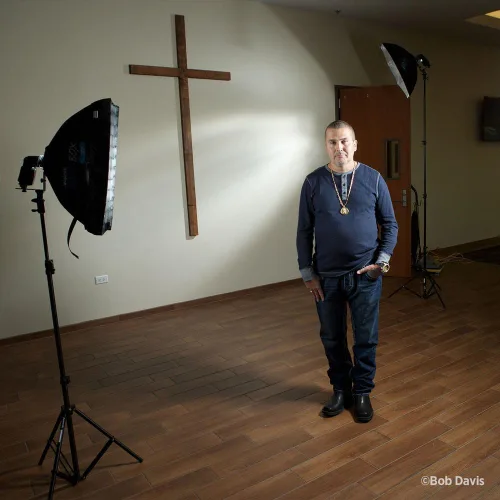 Vista 2 de Westcott Rejilla de caja de huevos de 40 grados para interruptor rápido de caja de 1 x 2 y tira de 10 x 24 pulgadas