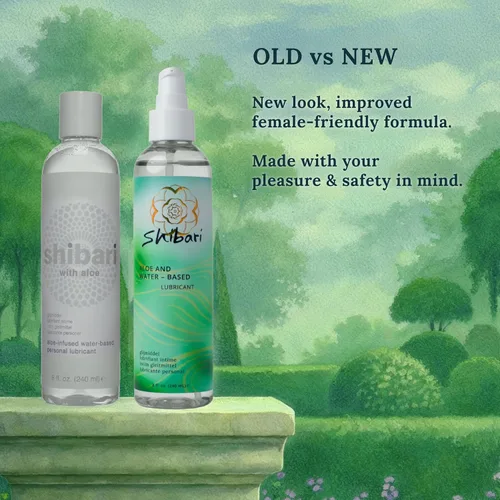 Vista 5 de Lubricante íntimo premium Shibari a base de aloe para parejas y mujeres (Aloe, 4 fl oz)