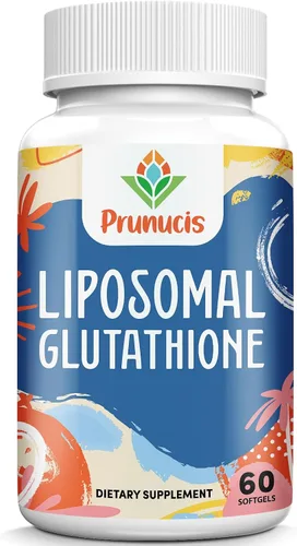 Glutatión liposomal de 2400 mg, con vitamina C, cardo mariano y ácido alfa-lipoico, antioxidantes principales, L-glutatión reducido puro – sistema