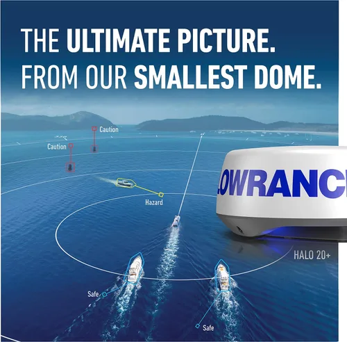 Vista 2 de Lowrance Halo 20+ Radar, negro, talla única (000-14542-001)