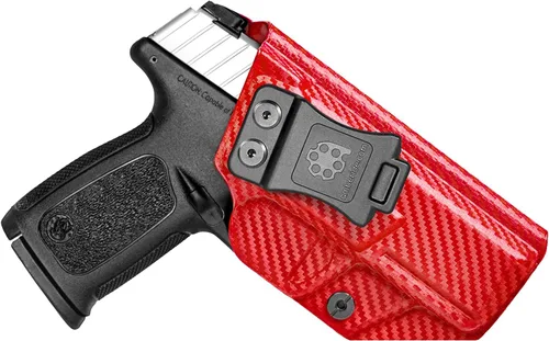 Vista 7 de Amberide IWB Kydex Holster for H&K VP9 / VP40, Concealed Carry, No Optic/No Laser, Adjustable Cant, Posi-Click Retention, Made in USA