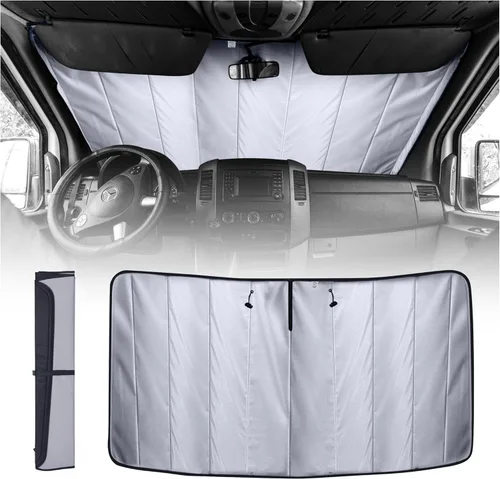 Vista 10 de Living in a Bubble Cubierta Aislante con Bloqueo de Luz para Ventana de Puerta Corrediza para Mercedes Sprinter NCV3 y VS30, 2007-Actual, Accesorios