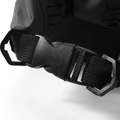 Vista 3 de Bolsa saco de lona impermeable 500 D, seca, resistente, de PVC, de 2 litros, 5 litros, 10 litros, 15 litros, 20 litros, 30 litros, para piragüismo