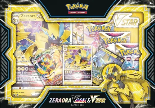 Vista 2 de Pokemon TCG: Caja de Batalla Zeraora VMAX VSTAR