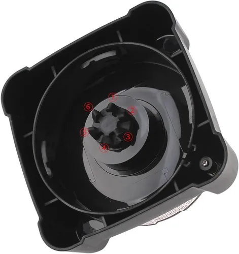 Vista 4 de Piezas de repuesto Nuevo conjunto de cuchilla con taza y tapa, compatible con Ninja Blender BL660W/BL660/BL740/BL770/BL771/BL773CO/780