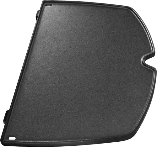 GGC Plancha 6558 para parrillas Weber Q100 Q120 Q1000 serie Q1200, piezas de parrilla de hierro fundido para parrillas Weber Q100, plancha de cocina