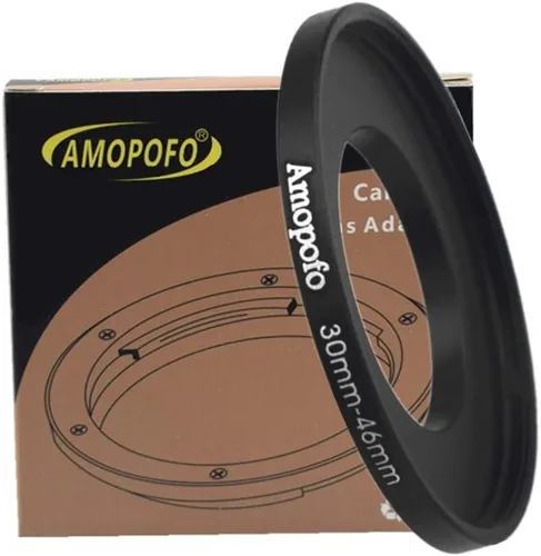 Anillo de filtros de cámara de 1.181 in a 1.811 in compatible con todas las lentes de cámara de 1.181 in o accesorio de filtro CPL UV de 1.811 in,