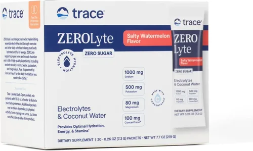 Vista 3 de Trace Minerals ZeroLyte - Mezcla de bebidas con electrolitos, cítricos