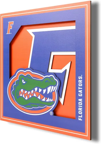 Vista 55 de YouTheFan NCAA Alabama Crimson Tide Serie de Logo 3D de Arte de Pared - 12x12 pulgadas