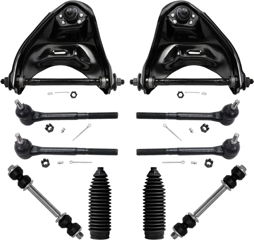 Vista 60 de Detroit Axle - Kit de suspensión de 10 piezas para Nissan Frontier Xterra Pathfinder 2005-2012, 4 brazos de control superiores inferiores