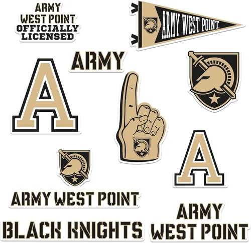 Vista 113 de American University Paquete Variado de 10 Calcomanías Grandes de Vinilo de Lujo - Laptop, Botella de Agua, Scrapbooking, Tableta, Monopatín