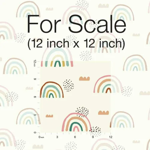 Vista 7 de RoomMates RMK11730RL Taupe Rainbow's End Peel and Stick Wallpaper