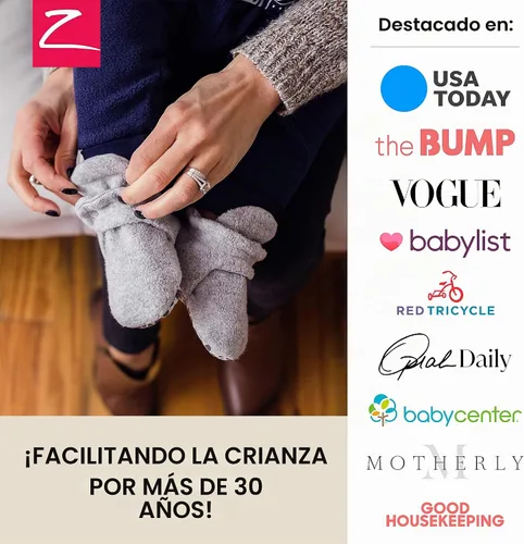 Vista 7 de Zutano Botines de forro polar unisex para bebé, con cierre de dos broches, de recién nacido a 24 meses Rosa bebé