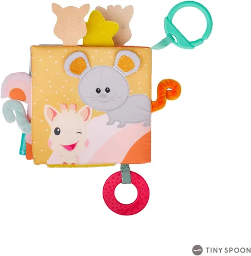 Vista 6 de Sophie la girafe Libro de Descubrimiento 8 Páginas de Actividades Despierta la Curosidad y los Sentidos del Bebé