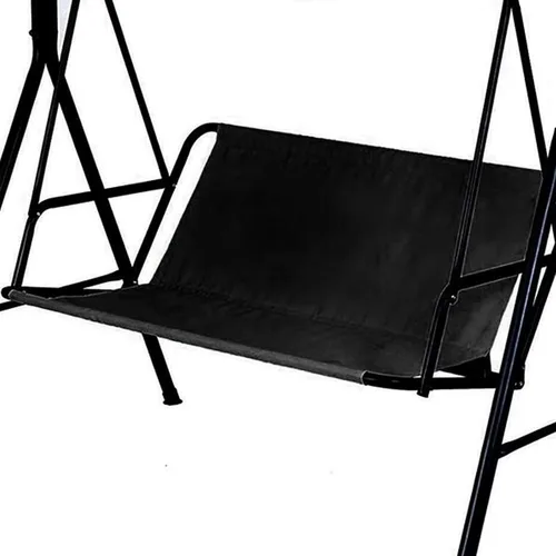 Vista 8 de Funda de asiento para columpio, 600D grueso Oxford impermeable, cojín de repuesto para exteriores, para silla de columpio de 2/3 asientos, patio
