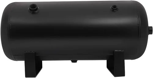Vista 5 de Tanque de compresor de aire de 8 puertos de 5 galones (18 litros), repuesto de 151 PSI para suspensión de aire de coche, bocina de tren