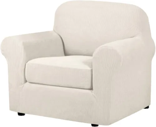 Vista 77 de H.VERSAILTEX Fundas de Sofá Elásticas para Cojines Fundas de Sofá para Muebles de Sala Fundas Protectoras