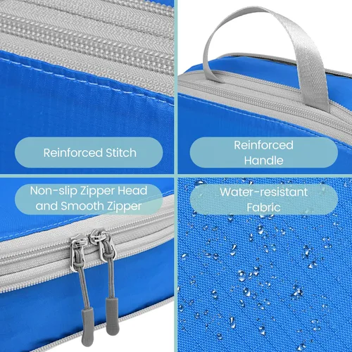 Vista 6 de Cubos de compresión para viajes, organizadores de equipaje Cambond cubos de compresión para maletas