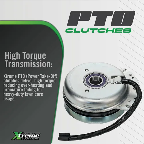 Vista 8 de Xtreme Embrague de toma de fuerza para exteriores X0325 compatible con/reemplazo para John Deere 737, 757, 777 y 797 ZTrak TCA12522, 255-871X