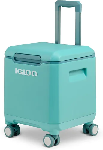 Vista 19 de Igloo Tag Along Too Coolers Enfriador de estilo picnic de carcasa dura aislada Cofre de hielo rodante