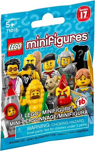 Vista 3 de Lego Minifiguras Serie 17 - #1 Minifigura Surfer Profesional - (Embolsada) 71018