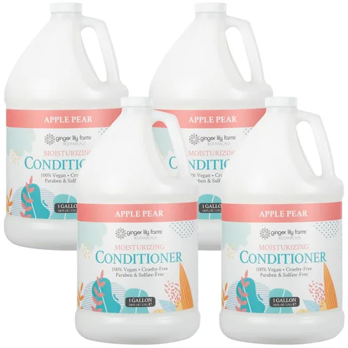 Vista 31 de Ginger Lily Farms Botanicals Acondicionador Hidratante para Cabello Seco, Coco Mango, 100% Vegano y Libre de Crueldad, Aroma de Coco y Mango, 12 Fl
