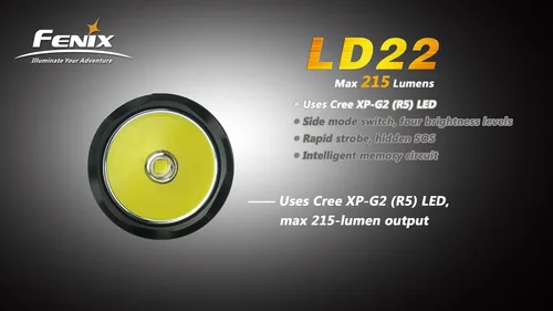 Vista 9 de Fenix LD22 Linterna, color negro