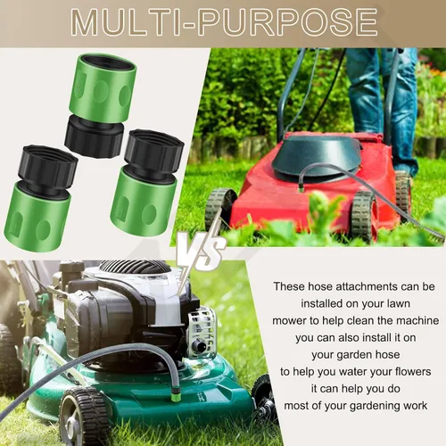 Vista 7 de Kit de lavado de cubierta de cortacésped/kit de lavado de cubierta de cortacésped de conexión rápida compatible con Cub Cadet, MTD, Troy-Bilt