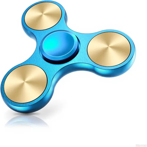 Vista 13 de ATESSON Fidget Spinner Juguete Ultra Duradero de Acero Inoxidable Rodamiento de Alta Velocidad Giros de Precisión Material de Metal Mano Spinner