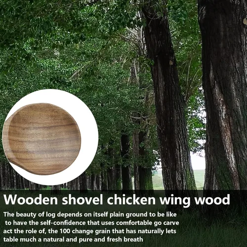 Vista 3 de 2 palas de arroz de madera, cucharas de arroz antiadherentes, cuchara de servir, cucharas de cocina, utensilios de cocina, 7.09 pulgadas