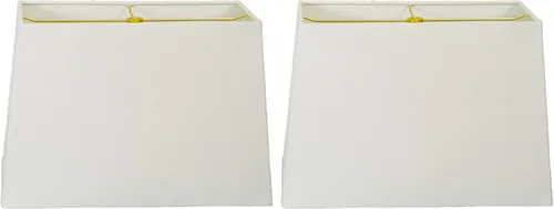 Vista 18 de Royal Designs, Inc. HB-613-12AGL Pantalla para lámpara de tapa dura rectangular, (5 x 10) x (8 x 12) x 9.5, Oro Antiguo