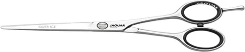 Vista 8 de Jaguar Tijeras White Line Silver Ice 6" Profesional, Ergonómico, Corte de Pelo de Acero, Recorte