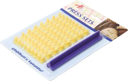 Vista 7 de Sellos de galletas, sellos del alfabeto de números para galletas de chocolate, 72 piezas, 100% libre de BPA