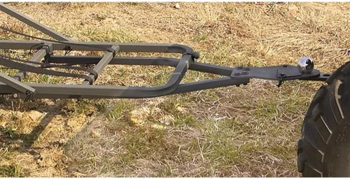 Vista 3 de Guide Gear Barra de remolque para carrito de juego, enganche de remolque, piezas, accesorios para caza de ciervos