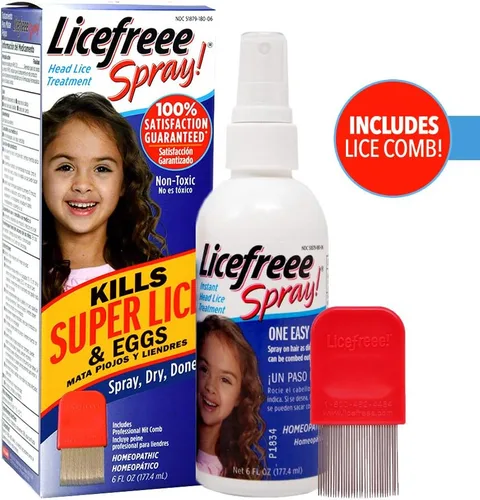 Vista 2 de Licefreee Spray Tratamiento en aerosol instantáneo para piojos, botella, FG10241, 1, 1