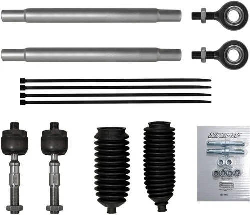 Vista 8 de SuperATV Brazos A de desplazamiento delantero de 2 pulgadas para Polaris Ranger XP 1000 2021-2022 / Crew -Ver ajuste Compatible con neumáticos