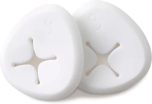 Vista 6 de bbhugme Repuesto extra de guijarros de silicona 100% sin BPA para embarazo o almohada de lactancia, color dorado cosecha