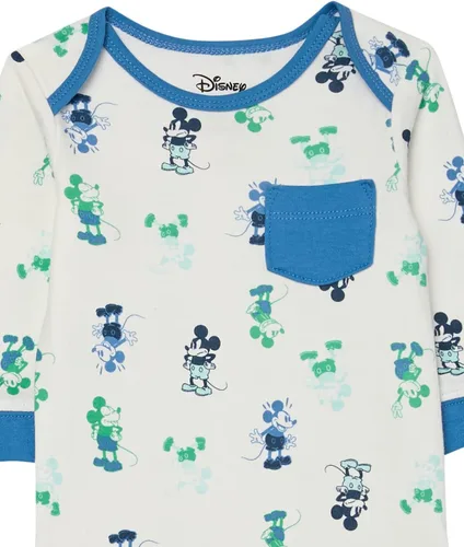 Vista 4 de Tienda Essentials Disney Marvel Star Wars Baby Boys' Cotton Coveralls, Pack of 3