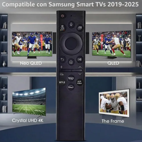 Vista 3 de Reemplazo para control remoto Samsung Smart TV, control de voz compatible con BN59-01385A 2022, para la mayoría de televisores inteligentes Smasung