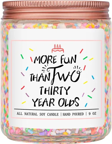Vista 18 de Homsolver Regalos de cumpleaños 16 para niñas, aroma de crema de vainilla, mejores ideas de regalos de cumpleaños para hija, amigas, hermana, velas