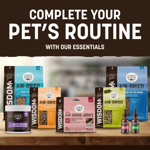 Vista 22 de Earth Animal Masticables sin ocultar – de The Grill Rolls Bacon Cheeseburger Sabor Rawhide Free Medium Dog Chews – 3