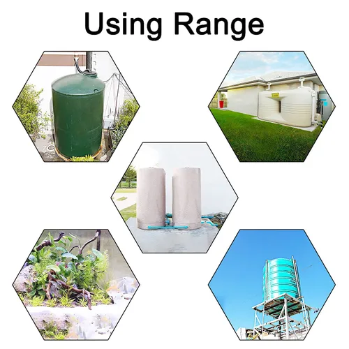 Vista 4 de Aopin Interruptor de sensor de nivel de agua de acero inoxidable, sensor de nivel de líquido, controlador de flotador de bola de plástico para bomba