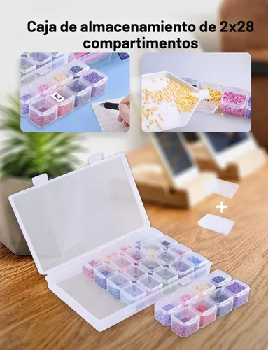 Vista 6 de Almohadilla de luz LED A3 para pintura de diamantes, kit de tablero de luz de arte de diamante Ratukall con caja de luz de brillo ajustable