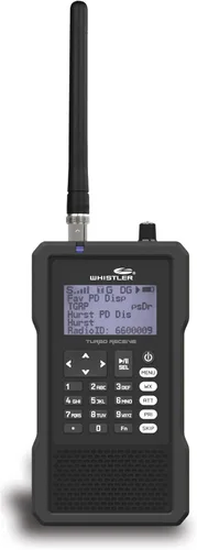 Escáner portátil digital Whistler, Whistler TRX-1 Handheld Digital Scanner, Negro